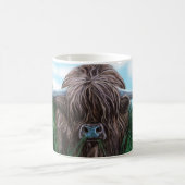 Schots hoogland Cow Painting Koffiemok (Center)