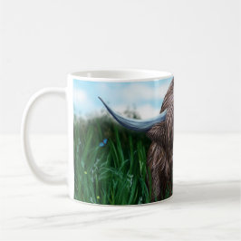 Schots hoogland Cow Painting Koffiemok