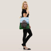 Schots hoogland Cow Painting Tote Bag (Op model)