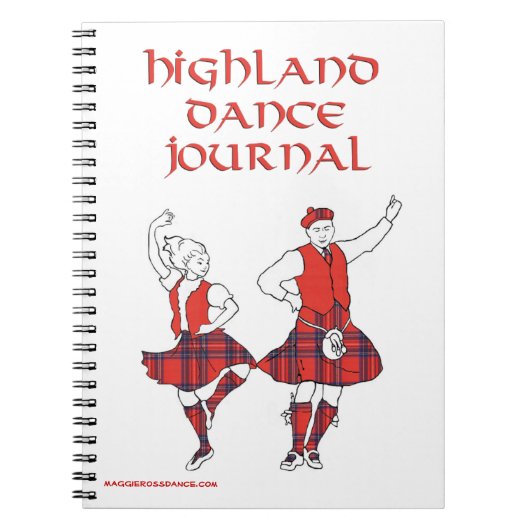 Schots Hoogland Dans Journaal Notitieboek (Voorkant)
