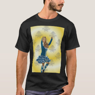 Schots hooglanddanseres t-shirt