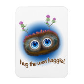 Schots "Hoots Toots Haggis" Magneet (Verticaal)