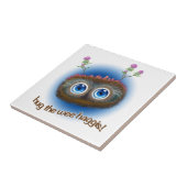 Schots "Hoots Toots Haggis" Tegeltje (Zijkant)