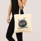 Schots "Hoots Toots Haggis" Tote Bag (Voorkant (product))