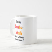 Schots-Iers Koffiemok (Voorkant links)