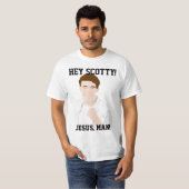 Schots, Jezus, man. T-shirt (Voorkant volledig)