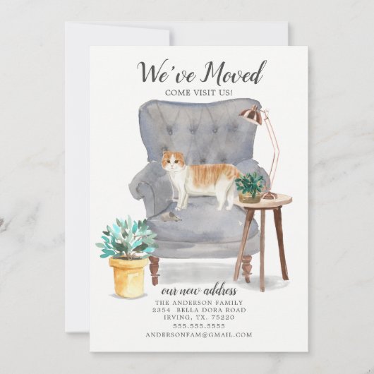 Schots kattenhuis - aankondiging (Voorkant)