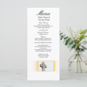 Schots-Keltisch-bruiloft-kruis Menu (Staand voorkant)