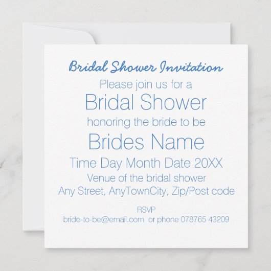 Schots, Keltisch bruiloft Thistle Theme Bridal Sho Kaart (Achterkant)