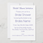 Schots, Keltisch bruiloft Thistle Theme Bridal Sho Kaart (Achterkant)