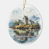 Schots Kerst Keramisch Ornament (Links)