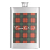 Schots kilottartan heupfles (Voorkant)