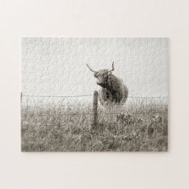 Schots-koeienfoto Legpuzzel