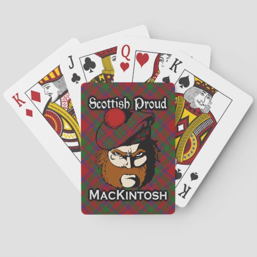 Schots LAN MacKintosh Tartan Deck Pokerkaarten (Achterkant)