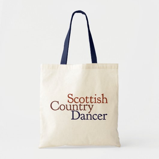 Schots land danst tote bag (Voorkant)