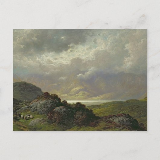 Schots Landschap Briefkaart (Voorkant)