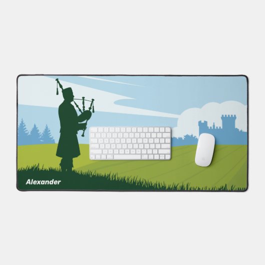 Schots landschap bureaumat (Keyboard & Muis)