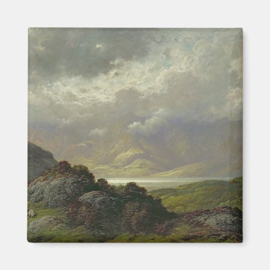 Schots landschap magneet (Voorkant)