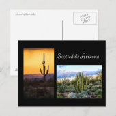 Schots landschapsduet briefkaart (Voorkant / Achterkant)