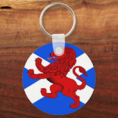 Schots leeuw voor de Rampant Sleutelhanger (Voorkant)