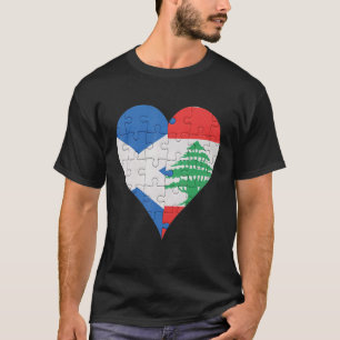 Schots-Libanees vlaggenschip T-shirt