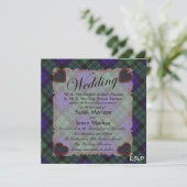 Schots makreel tartan - Pset Kaart (Staand voorkant)