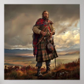 Schots Man Poster (Voorkant)