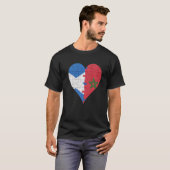 Schots-Marokkaans vlaggenschip T-shirt (Voorkant volledig)