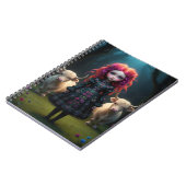 Schots meisje notitieboek (Linkerzijde)