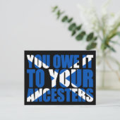 Schots-onafhankelijkheid: Je bent het aan je vooro Briefkaart (Staand voorkant)