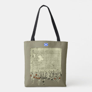 Schots onafhankelijkheidsverklaring van Arbroath Tote Bag