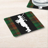 Schots Onderzetter Bagpiper (Schuin)