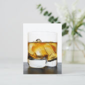 Schots op de rotsen briefkaart (Staand voorkant)