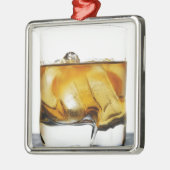 Schots op de rotsen metalen ornament (Links)