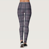 Schots paars leggings (Achterkant)