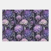 Schots Paarse Inpakpapier Vel (Voorkant 3)