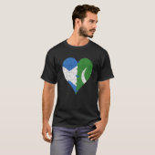 Schots-Pakistaans vlaggenschip T-shirt (Voorkant volledig)