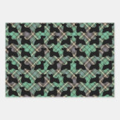 Schots papier voor het rapen van Schotse Terrier Inpakpapier Vel (Voorkant 3)