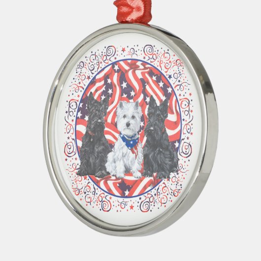 Schots patriottisch en Ornament van estie (Links)