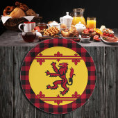 Schots patriottische vlag, Rampant, plaid, Schotla Papieren Bordje