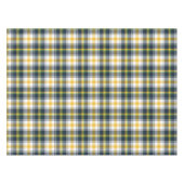 Schots patroonpatroon met blauwe en gele tartan tafelkleed (Voorkant (Horizontaal))