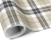 Schots patroonpatroon met tartan cadeaupapier (Rol Hoek)