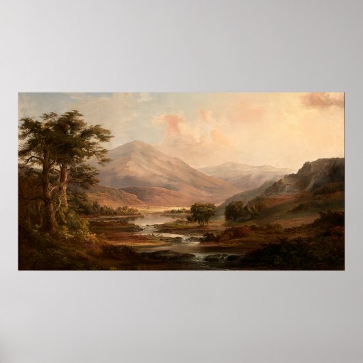 Schots Poster voor landschap (Voorkant)