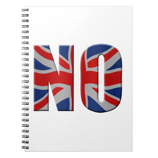 Schots referendum over onafhankelijkheid - stemmin notitieboek (Voorkant)