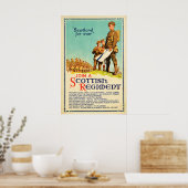 Schots Regiment Wervingsfolder WWII Brits Poster (Keuken)