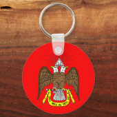 Schots ritme 32e graad sleutelhanger (Voorkant)