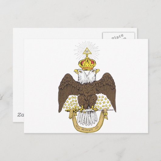 Schots ritueel briefkaart (Voorkant / Achterkant)