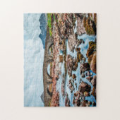 Schots rivierbrug. legpuzzel (Verticaal)