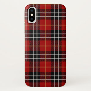 Schots-rood-zwarte tartaanvis Case-Mate iPhone case
