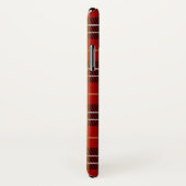 Schots-rood-zwarte tartaanvis Case-Mate iPhone case (Achterkant / rechts)